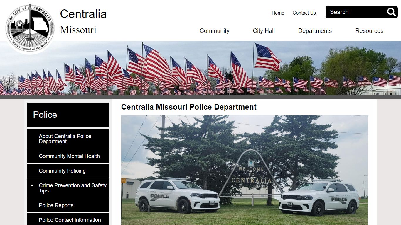Centralia Missouri Police Department | City of Centralia, Missouri